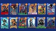 The U.S. Agent Disruptive Deck in Marvel Snap (Image via Nuverse)